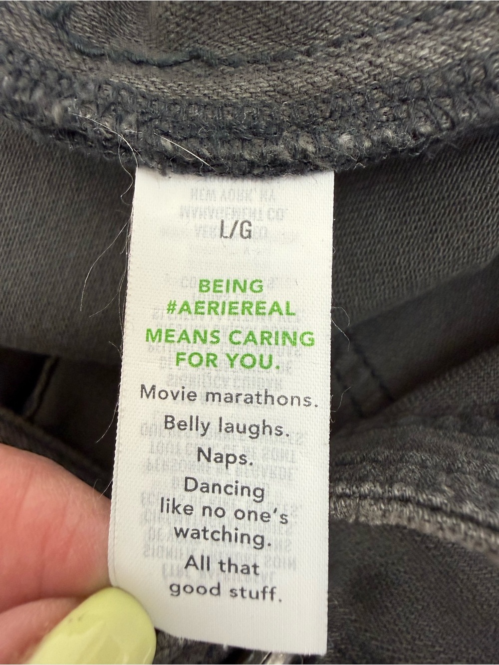 Aerie Baggy Bib Overall Smoke Gray Cargo Pockets Wide Leg Size Large - Picture 11 of 12